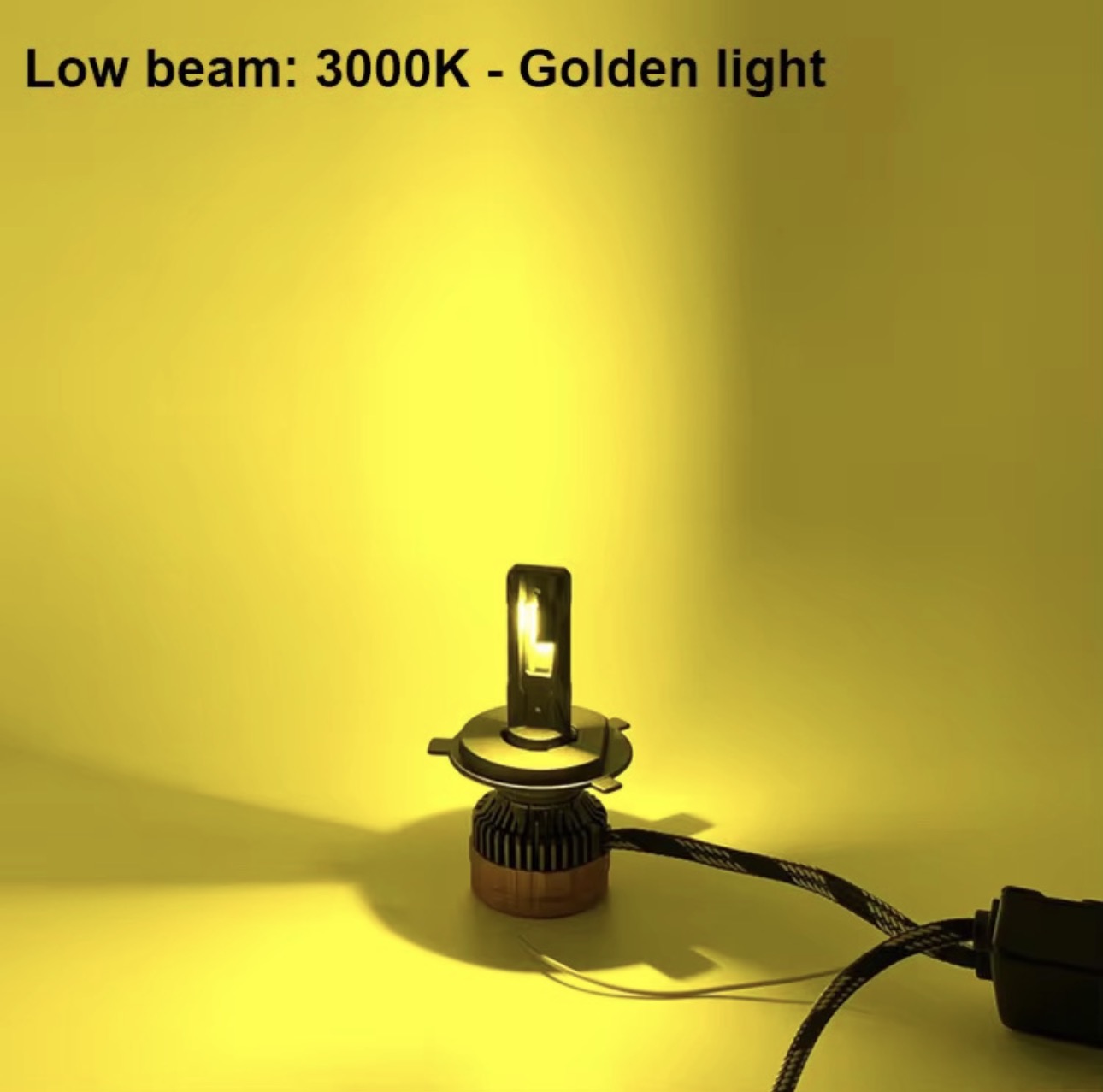 Luna Outlaw 4-Mode Bulbs – White | Amber | Yellow | Strobe
