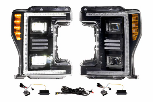 FORD SUPER DUTY (17-19): XB HYBRID LED HEADLIGHTS