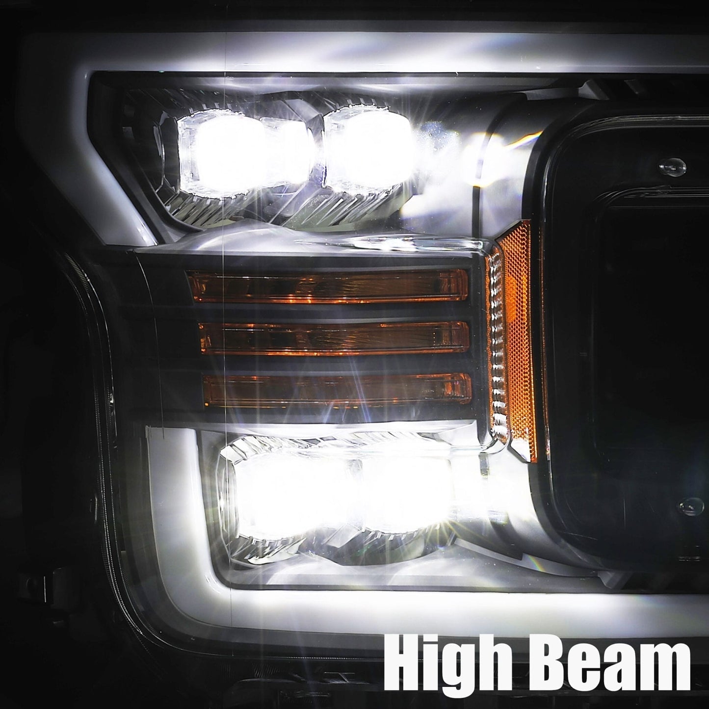 18-20 Ford F150 LED-Series Projector Headlights