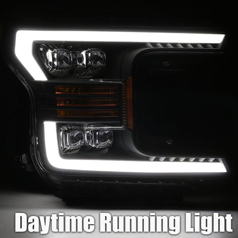 18-20 Ford F150 LED-Series  Projector Headlights