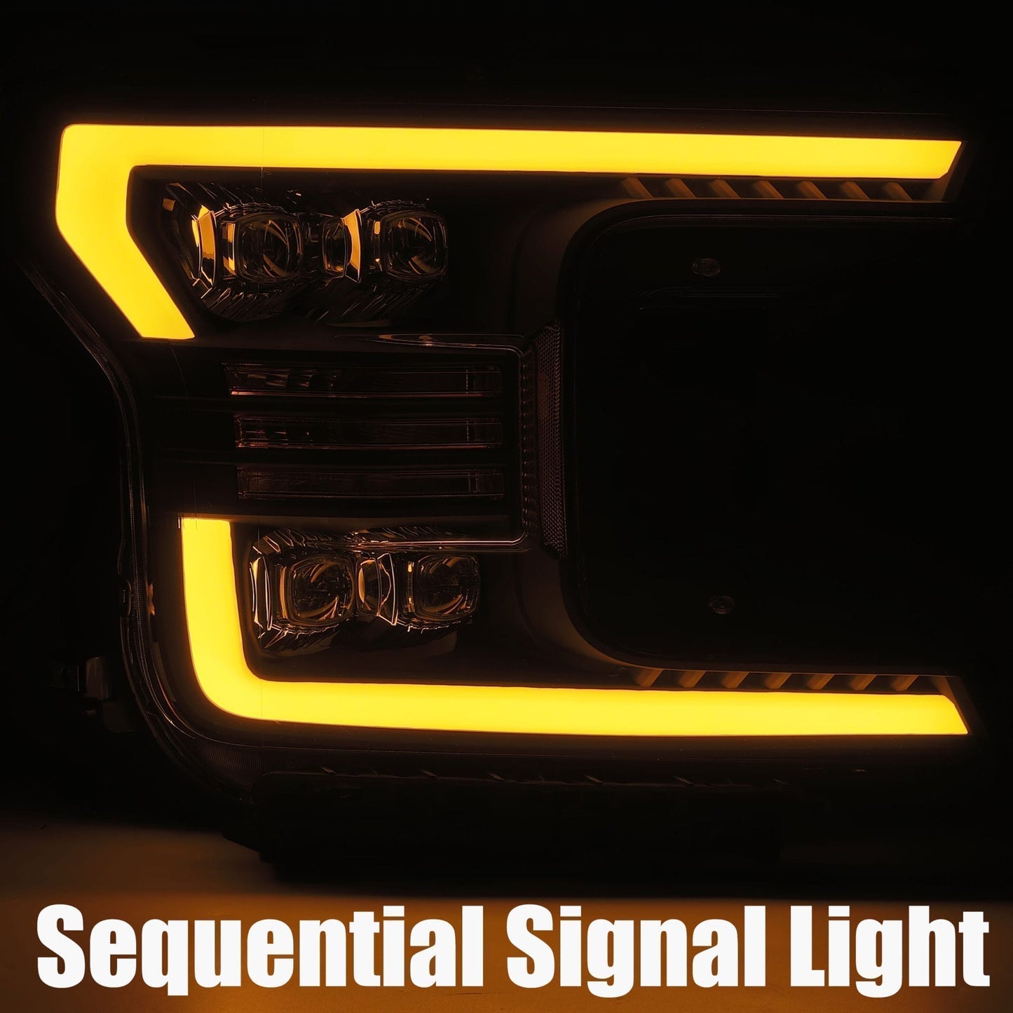 18-20 Ford F150 LED-Series Projector Headlights