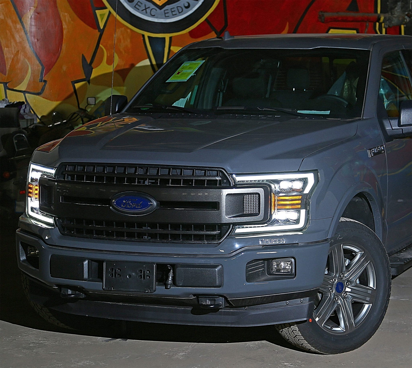 18-20 Ford F150 LED-Series Projector Headlights