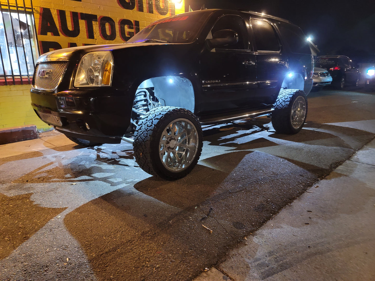 Pair of LED Rock Lights Trail Fender Underbody Glow Lamp Offroad