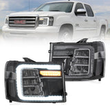 LED Headlights Reflector For 2007-2013 GMC Sierra 1500 2500HD 3500HD