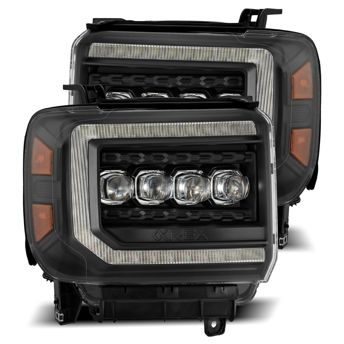 14-18 GMC Sierra LED Series Projector Headlights