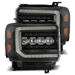 14-18 GMC Sierra LED Series Projector Headlights