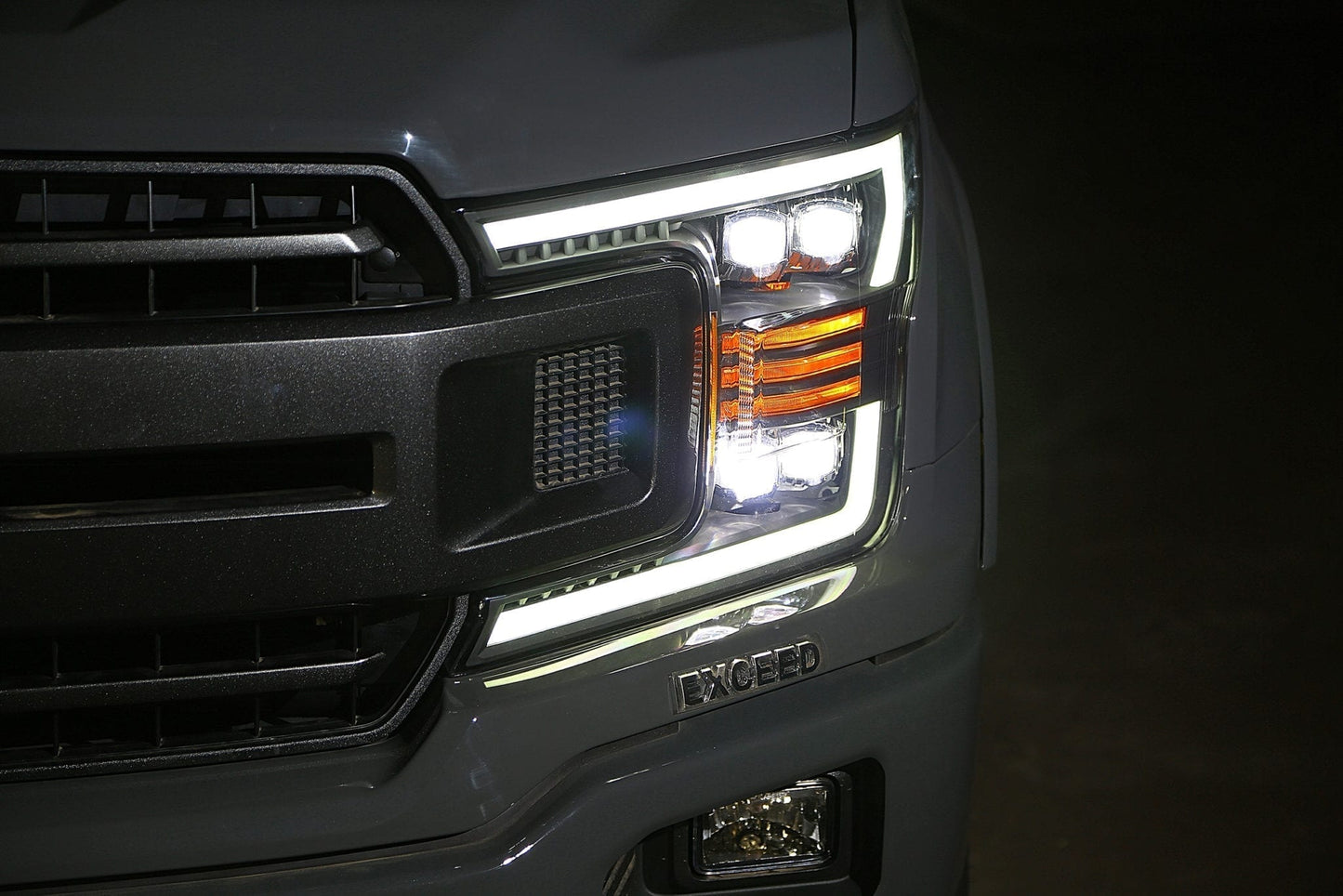 18-20 Ford F150 LED-Series  Projector Headlights