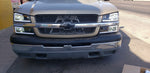 03-07 Chevy Silverado 1500 2500 3500 Avalanche LED DRL C Bar Style