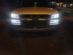 For 03-07 Chevy Silverado 1500 2500 3500/Avalanche Full c Bar Led