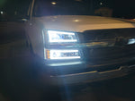 For 03-07 Chevy Silverado 1500 2500 3500/Avalanche Full c Bar Led