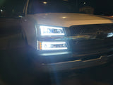 For 03-07 Chevy Silverado 1500 2500 3500/Avalanche Full c Bar Led