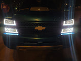 03-07 Chevy Silverado 1500 2500 3500 Avalanche LED DRL U Bar Style