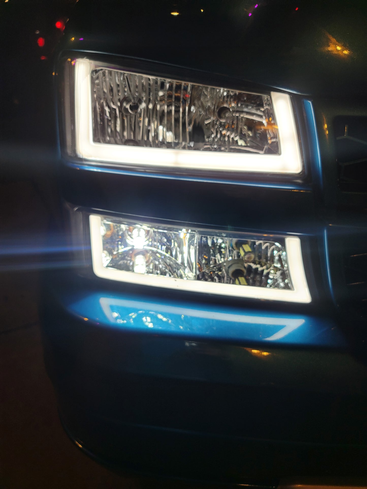 03-07 Chevy Silverado 1500 2500 3500 Avalanche LED DRL U Bar Style