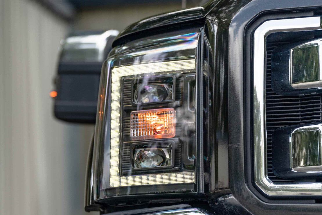 FORD SUPER DUTY (11-16): XB HYBRID LED HEADLIGHTS
