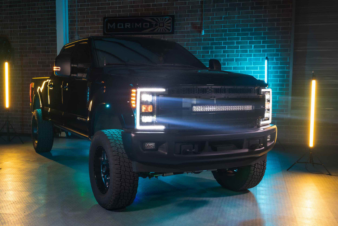 FORD SUPER DUTY (17-19): XB HYBRID LED HEADLIGHTS