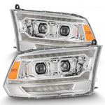 NEW STYLE 09-18 Ram Truck Projector Headlights Black