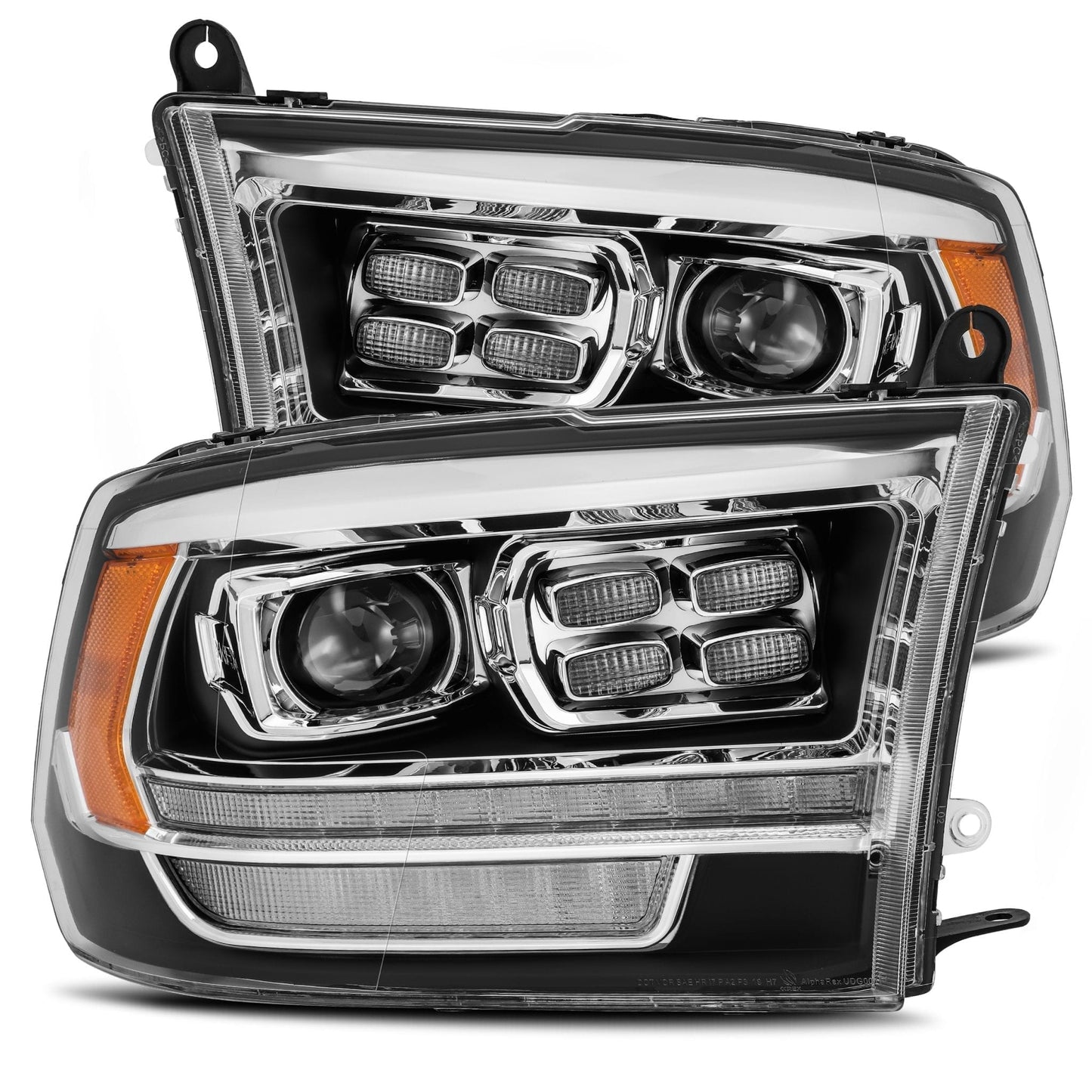 09-18 Ram Truck (5th Gen 2500 Style) Projector Headlights