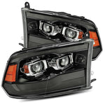 09-18 Ram Truck Projector Headlights Black