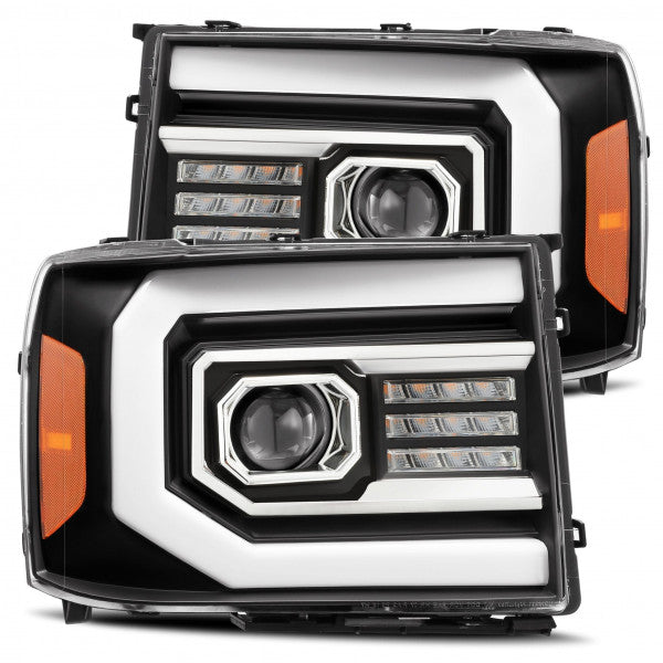 07-13 GMC Sierra Projector Headlights