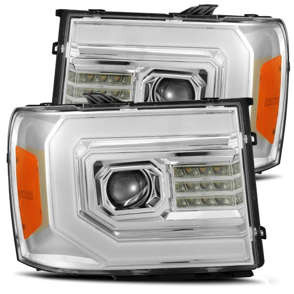 07-13 GMC Sierra Projector Headlights