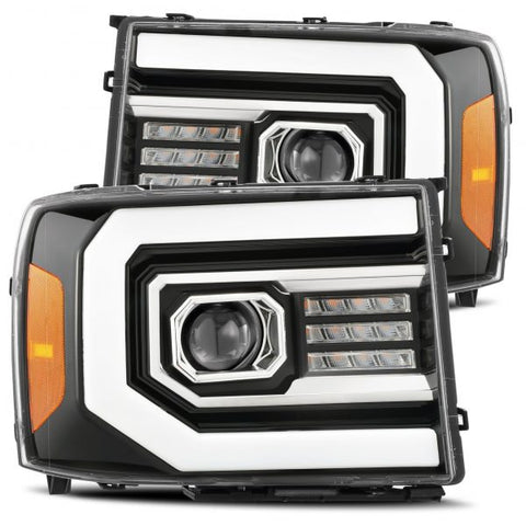 07-13 GMC Sierra Projector Headlights