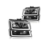 03-07 Chevy Silverado 1500 2500 3500 Avalanche LED DRL U Bar Style