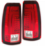 For 1999-2003 Chevy Silverado 1999-2007 GMC Sierra LED Tail Lights Brake Lamps