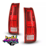 1999-2003 Chevy Silverado 1999-2007 GMC Sierra LED Tail Lights Brake Lamps