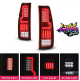 1999-2003 Chevy Silverado 1999-2007 GMC Sierra LED Tail Lights Brake Lamps